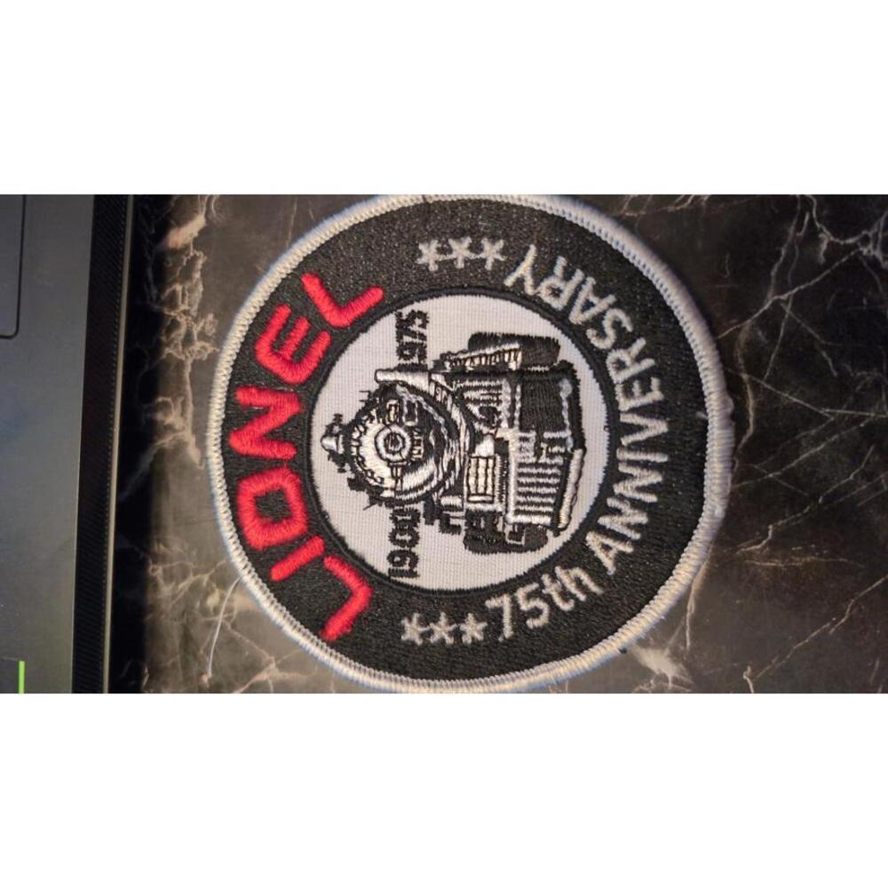 Lionel 75th Anniversary Embroidered Patch 1900-1975